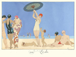 George Barbier - Au Lido