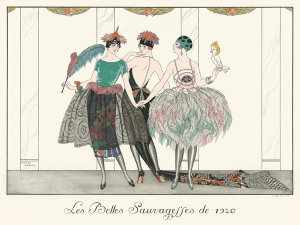 George Barbier - Les Belles Sauvagesses de 1920