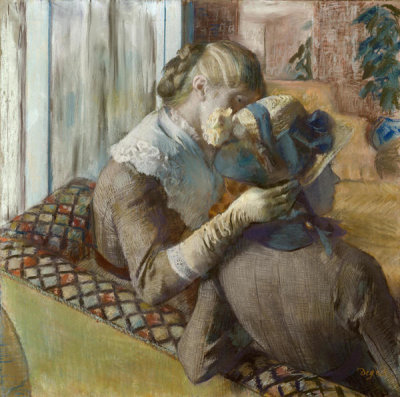 Edgar Degas - At the Milliner's