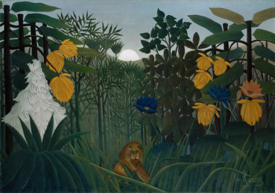 Henri Rousseau - The Repast of the Lion