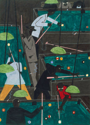 Jacob Lawrence - Pool Parlor