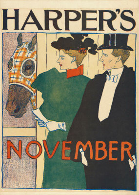 Edward Penfield - Harper’s, November, 1895